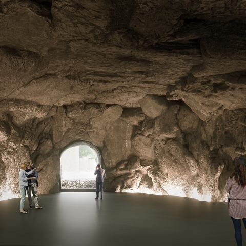 Die Grotte im Muzeum Susch.