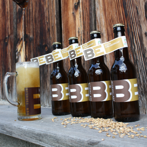 Unterengadiner Bier aus Tschlin