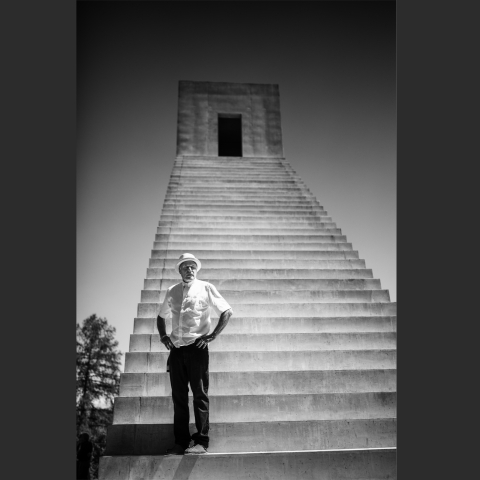 Not Vital und sein House to watch the sunset. Bild: Dominik Täuber.