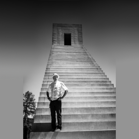 Not Vital und sein House to watch the sunset. Bild: Dominik Täuber.