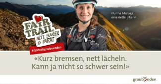 Fairtrail in Graubünden. Fairtrail in Graubünden.