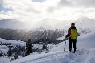Schneeschuhwanderung Via Silenzi © Marcus Esser Schneeschuhwanderung Via Silenzi © Marcus Esser