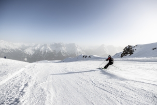 Andri auf seiner Lieblingspiste – la pista dal sömmi. Andri auf seiner Lieblingspiste – la pista dal sömmi.