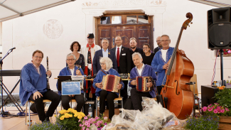 Bundesfeier Guarda Nos Tact mit Bundesrat Cassis