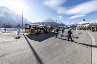 Bushaltestelle Scuol-Tarasp