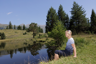Gesundheitswälder im Engadin