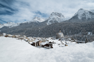 Winterliches Scuol Winterliches Scuol
