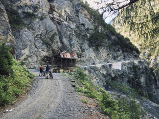 Bike-Tour durch das Val d'Uina im Engadin Bike-Tour durch das Val d'Uina im Engadin