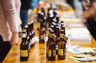 Das erste Bergbierfestival in Tschlin. Das erste Bergbierfestival in Tschlin.
