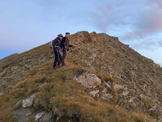 Wanderung auf den Piz Spadla im Unterengadin Wanderung auf den Piz Spadla im Unterengadin