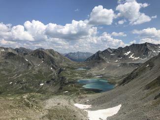 Ausblick auf die Jöriseen Ausblick auf die Jöriseen