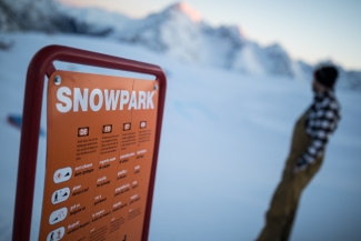 Sicherheit im Snowpark Scuol. Sicherheit im Snowpark Scuol.