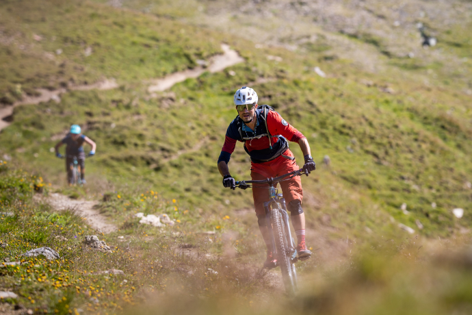 Singletrails im Sommer
