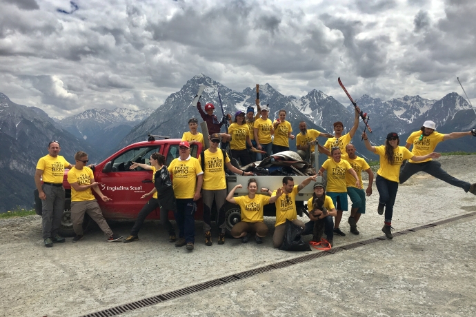 Trash Hero Pisten-Cleanup Scuol – Motta Naluns – Ferienregion Engadin Scuol Zernez Trash Hero Pisten-Cleanup Scuol – Motta Naluns – Ferienregion Engadin Scuol Zernez