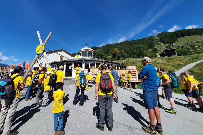 Trash Hero Pisten-Cleanup Scuol – Motta Naluns – myclimate Cause We Care Trash Hero Pisten-Cleanup Scuol – Motta Naluns – myclimate Cause We Care
