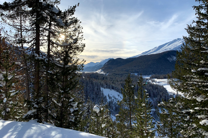 Schneeschuhwandern im Engadin  – © Reto Lehner