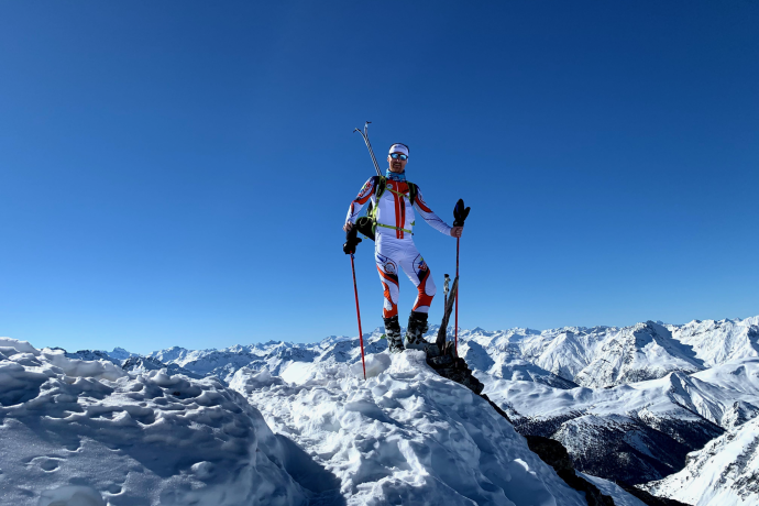 Skitour mit Reto Lehner im Engadin Skitour mit Reto Lehner im Engadin