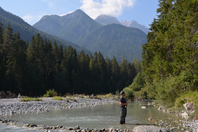 Fliegenfischen im Unterengadin