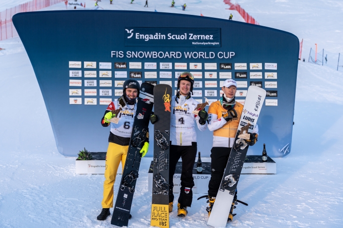 Podest Herren 2022 Weltcup.