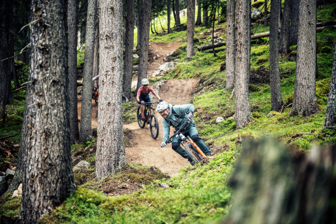 Biken im Center da Trails Biken im Center da Trails