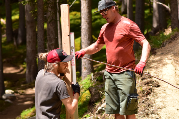 Trailworks Traildesign am Werk