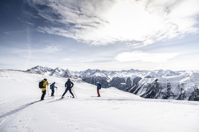 Skitour Val Tasna @Andrea Badrutt Skitour Val Tasna @Andrea Badrutt