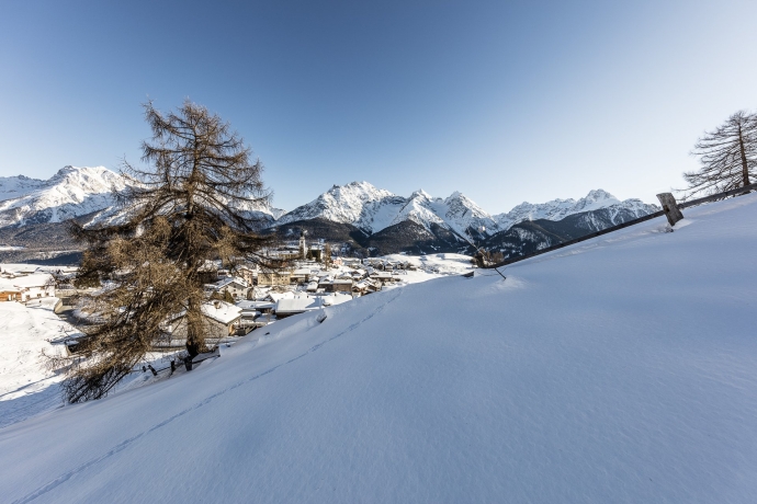 Andrea Badrutt Ftan im Winter