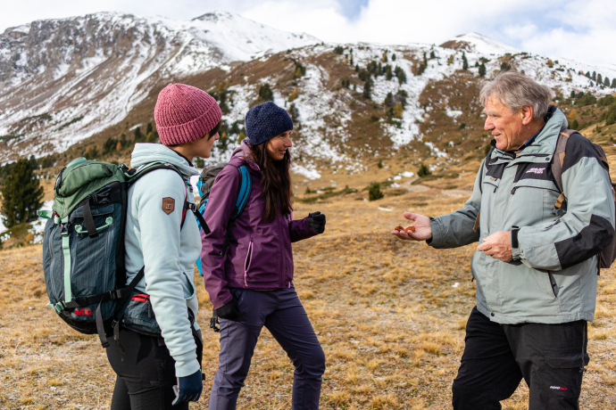 Guide auf dem Ofenpass