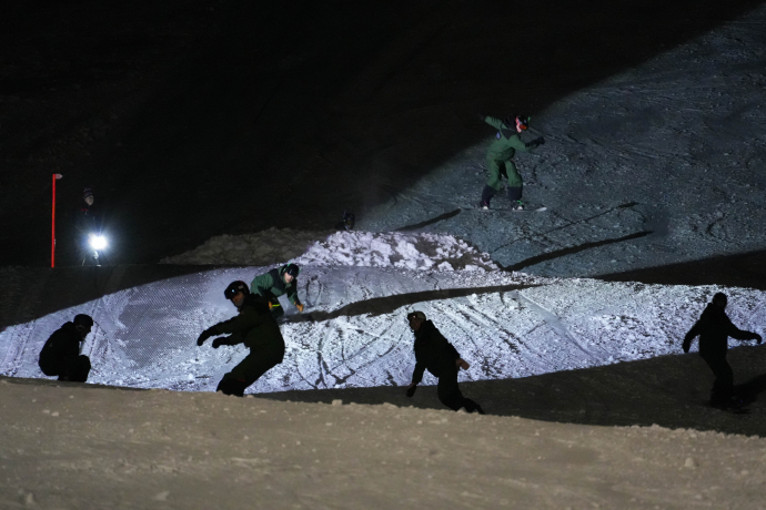 Schneesportshow Bergbahnen Scuol