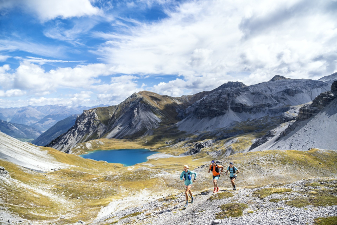 Der Lai da Rims im Val Müstair.