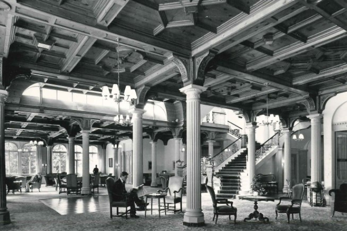 Im Grandhotel Waldhaus Vulpera.