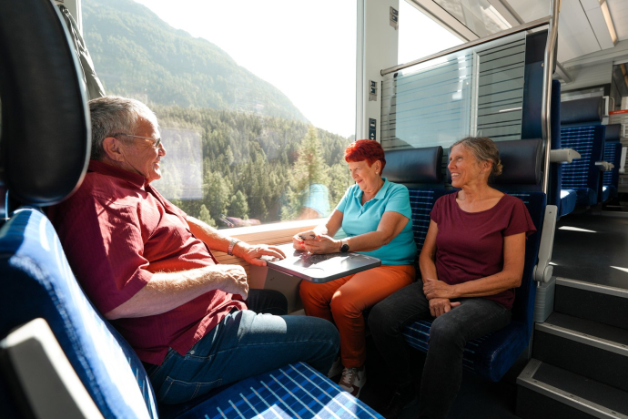 Mit dem öV in der Ferienregion Engadin Scuol Zernez.