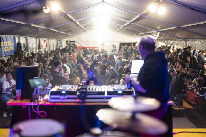 Bergbierfestival Konzert nach der Wanderung