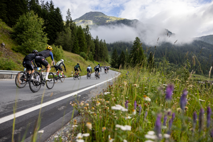Engadin Radmarathon-Strecke «la Svizra» 