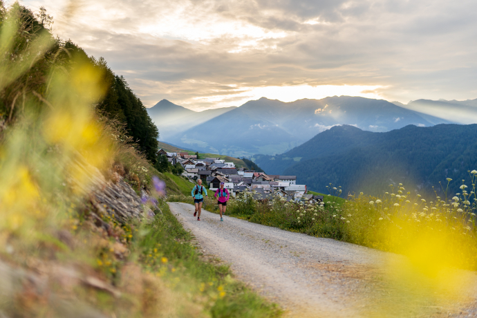 Trailrunning mit Fränzi Gissler Trailrunning Valsot