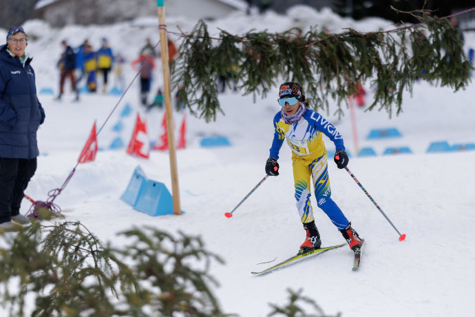 Kindercross beim Passlung in Scuol.
