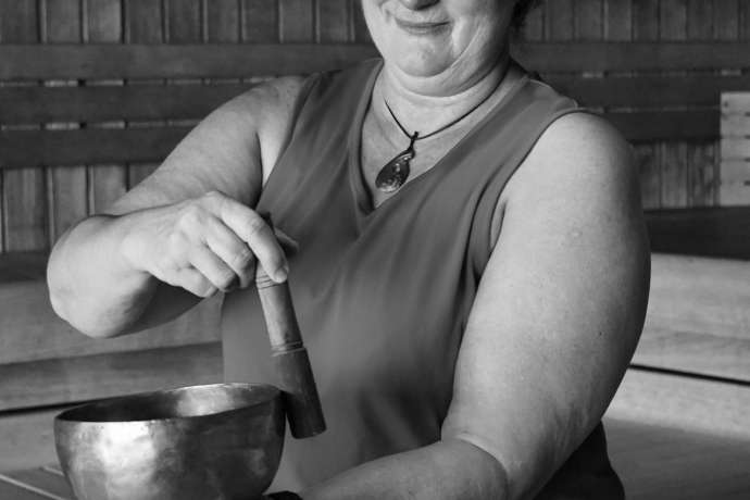 Klangschale Susi Stuppan, Saunalandschaft Bogn Engiadina