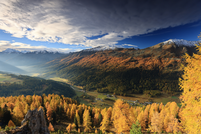 Herbst im Val Müstair