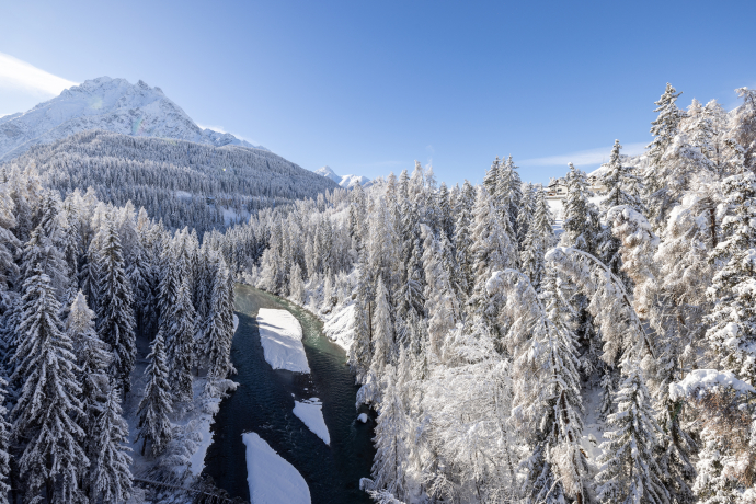 Winter im Engadinl