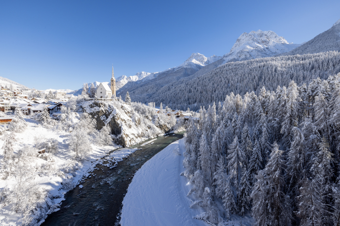 Winter in Scuol