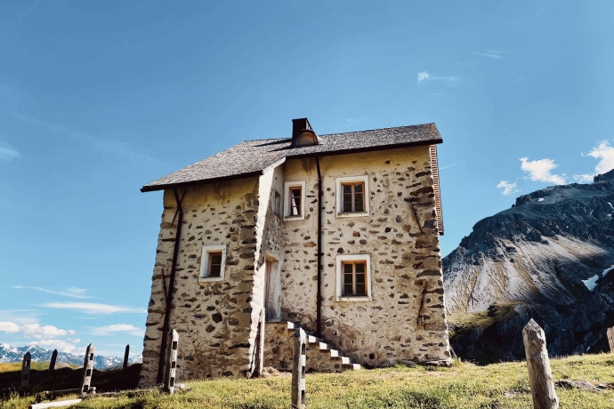 Ehemalige Schutzhütte Sesvenna