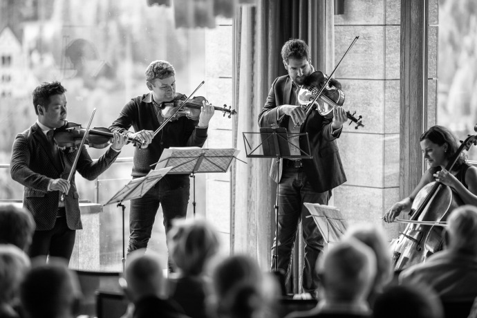 Musische Untermalung am Stradivarifest Musische Untermalung am Stradivarifest