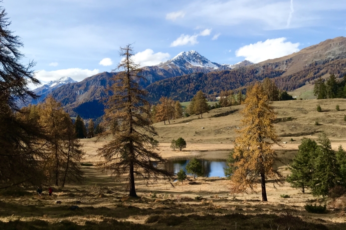 Lai Nair in Tarasp, Unterengadin Lai Nair in Tarasp, Unterengadin