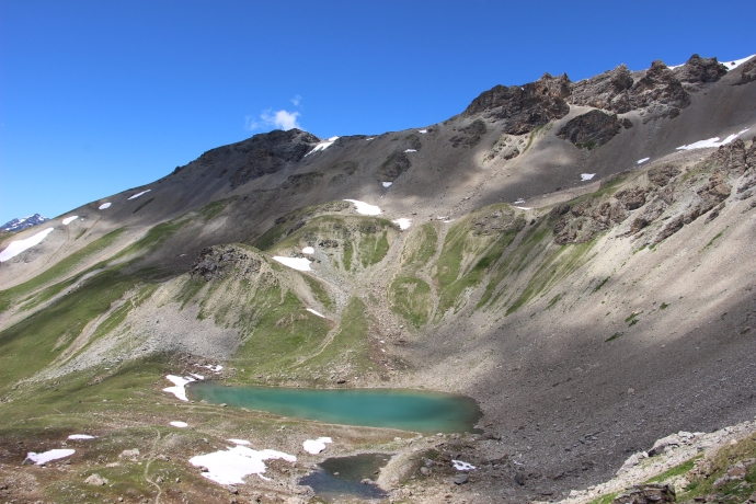 Bergsee lai da Minschun im Unterengadin Bergsee lai da Minschun im Unterengadin