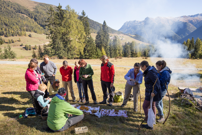 Geführte Pilzwanderung im Unterengadin. Geführte Pilzwanderung im Unterengadin.