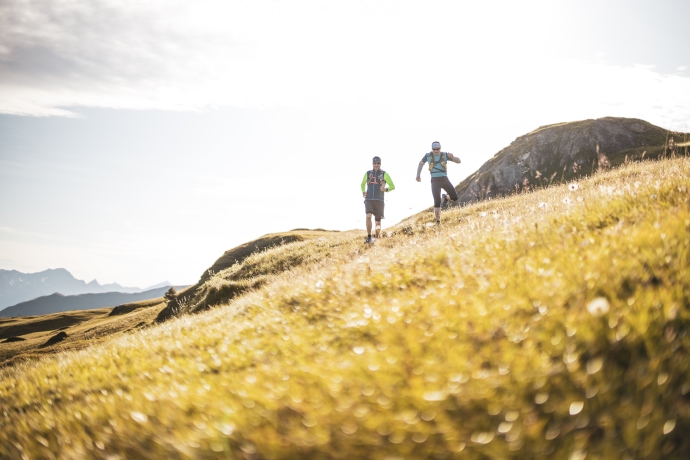 Trailrunning im Unterengadin. Trailrunning im Unterengadin. Bild: Dominik Täuber.