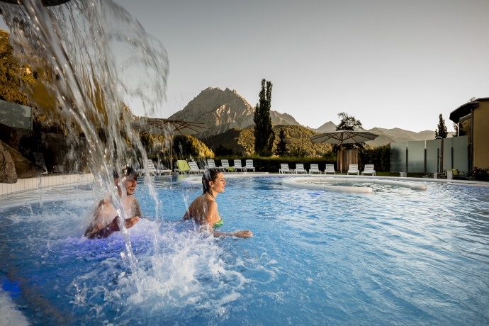 Entspannen im Bogn Engiadina in Scuol.