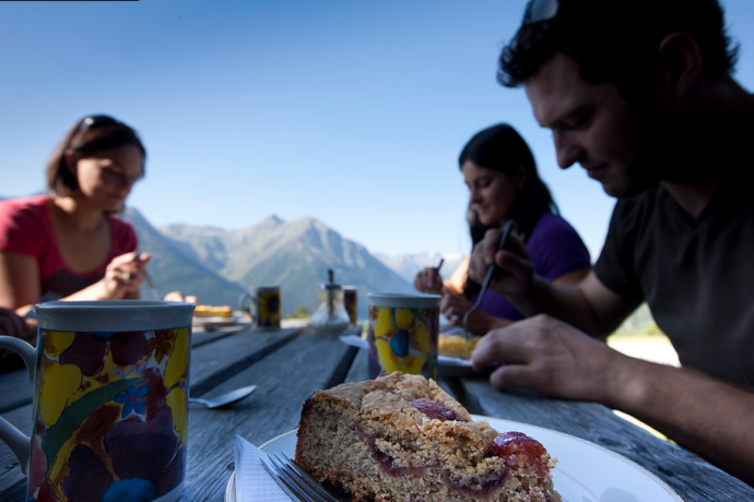 Alp Tea in Tschlin, Unterengadin