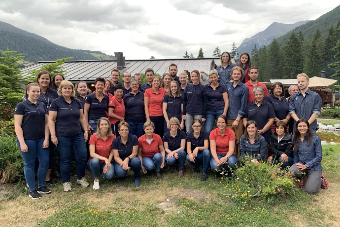 Team der Tourismus Engadin Samnaun Val Müstair  Team der Tourismus Engadin Samnaun Val Müstair
