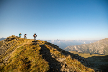 Mountainbiken im Unterengadin